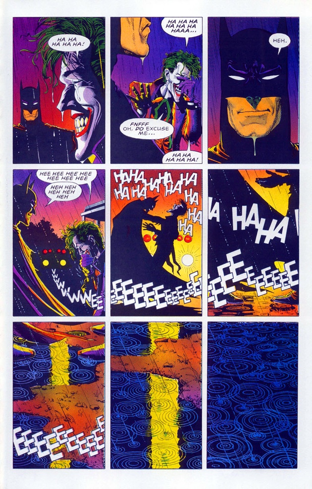last page in The Killing Joke