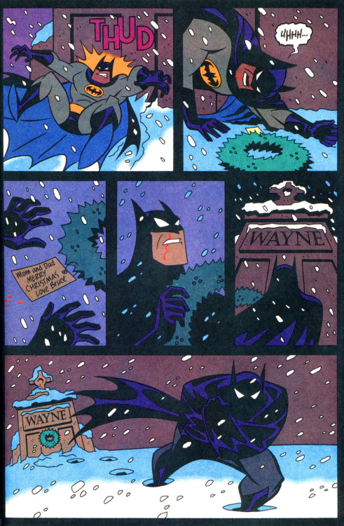 Batman sees his parents