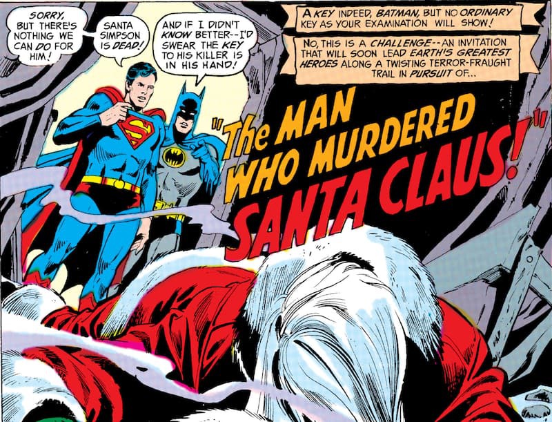 Murdered santa