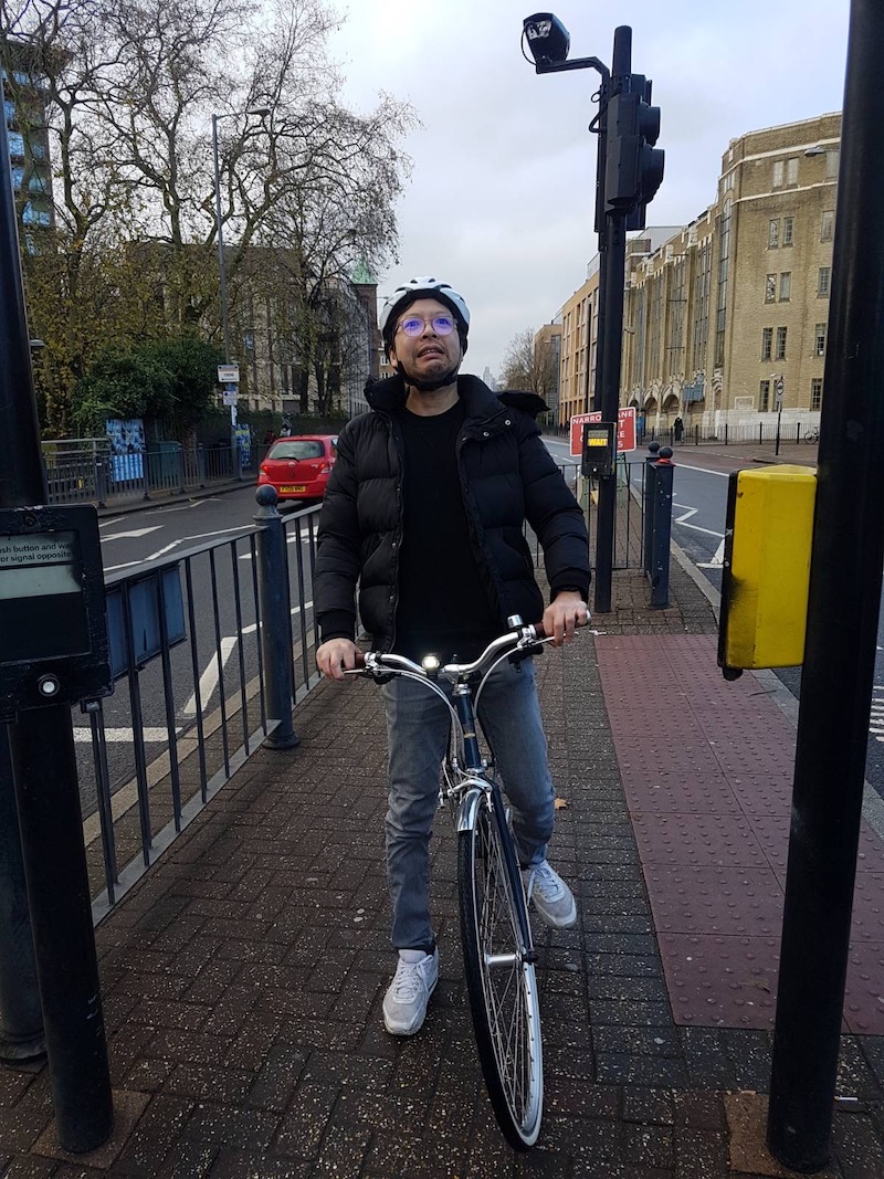 Me on a bike