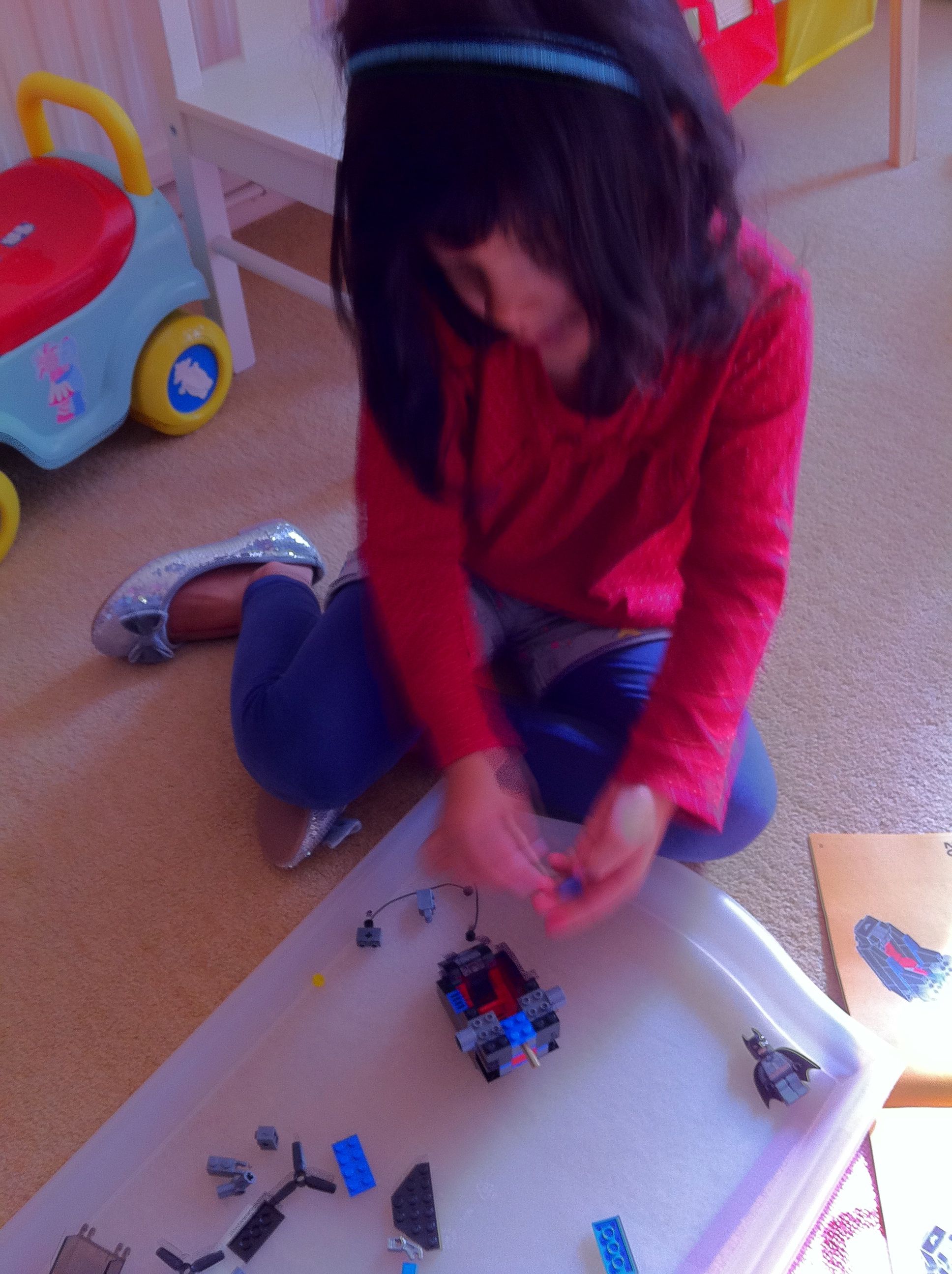 building LEGO Batman